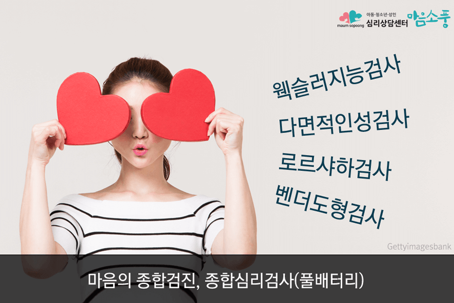 아동, 청소년 종합심리검사의 종류