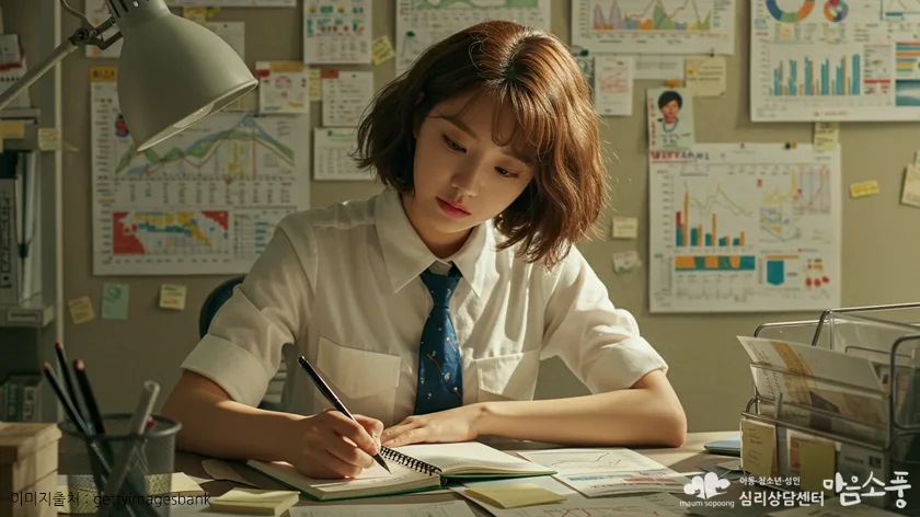 통제광의 주요 증상
