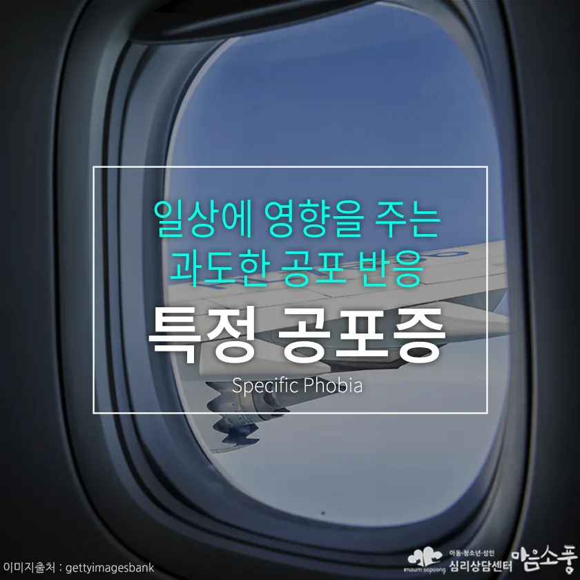 특정공포증(Specific Phobia), 일상에 영향을 주는 과도한 공포 반응