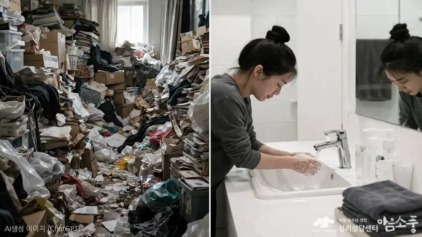 저장강박(Hoarding Disorder) vs 강박장애 (OCD) 차이
