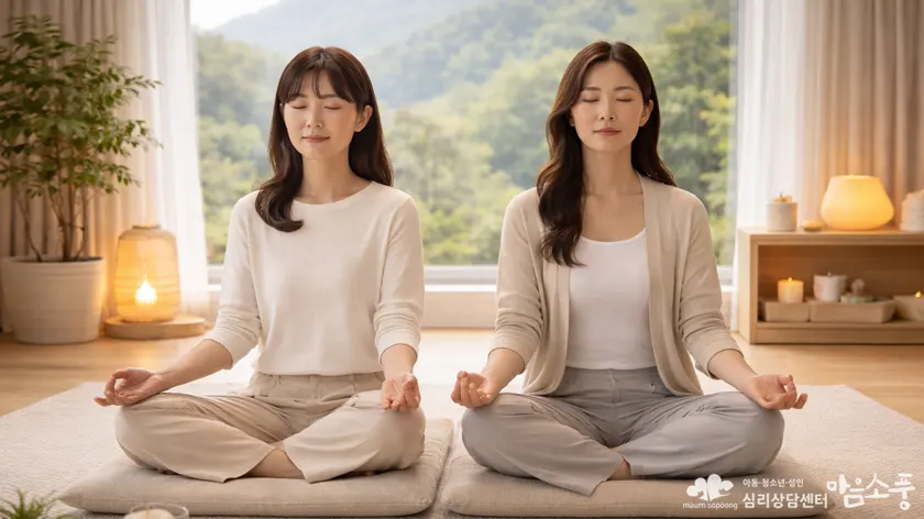 이완요법, 긴장된 몸과 마음을 회복하는 심리치료 방법 | 심리상담센터 마음소풍