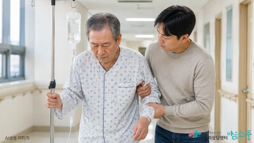 가족을 돌보느라 정작 자신의 마음은 미뤄두고 있지는 않나요?